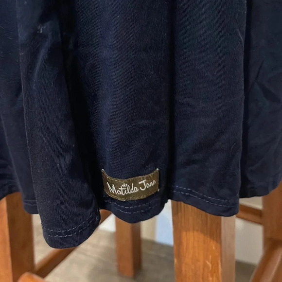 Matilda Jane - Navy Cruise Dress - Short Sleeve - Navy Blue - Size Small - Picture 4 of 7